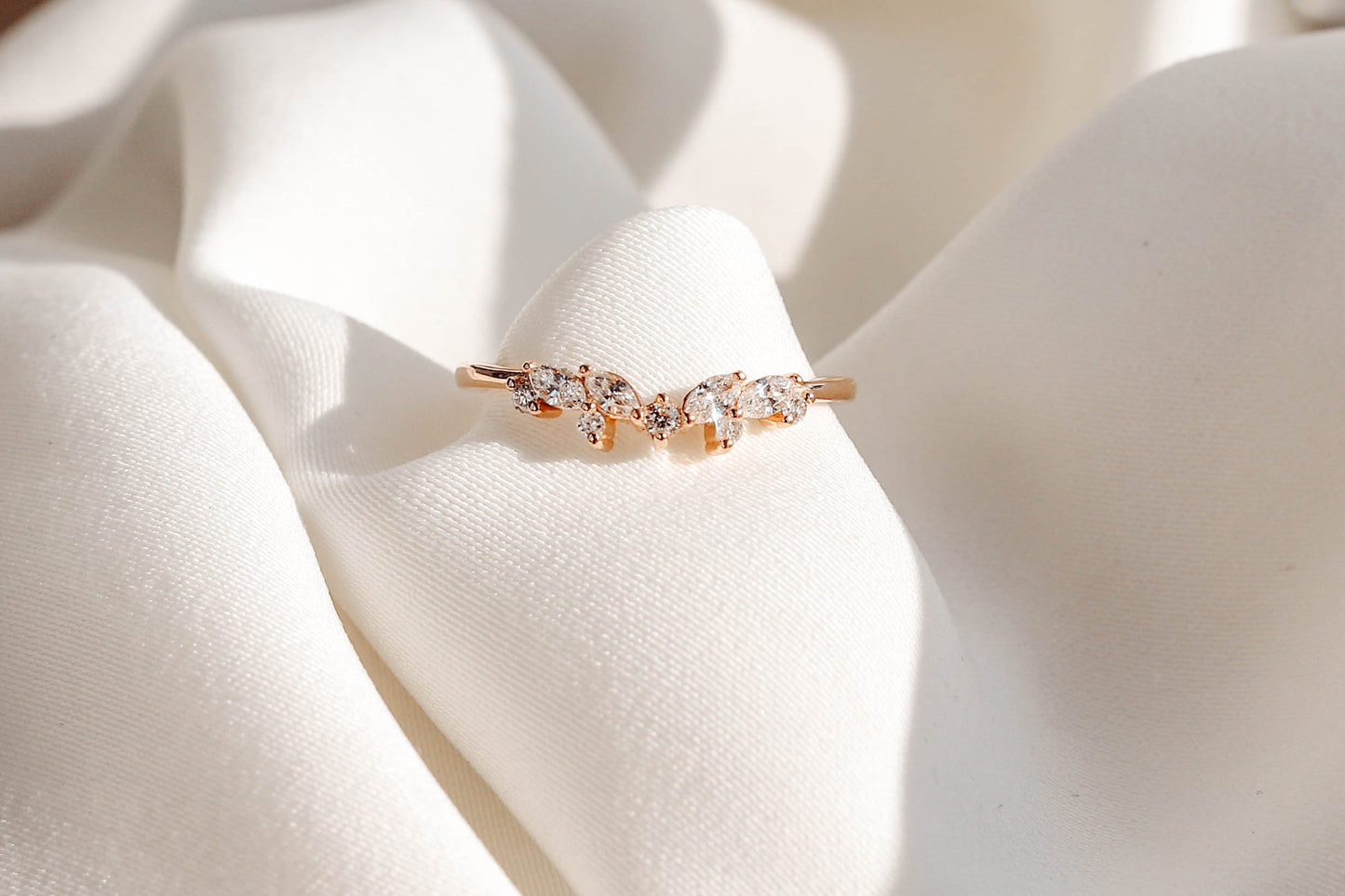0.37 CT Round Full Eternity Lab Grown Diamond Wedding Band