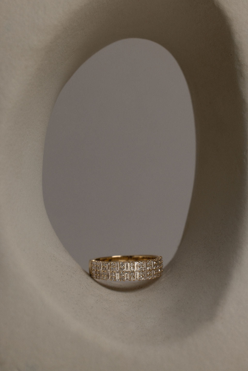 0.37 CT Round Full Eternity Lab Grown Diamond Wedding Band
