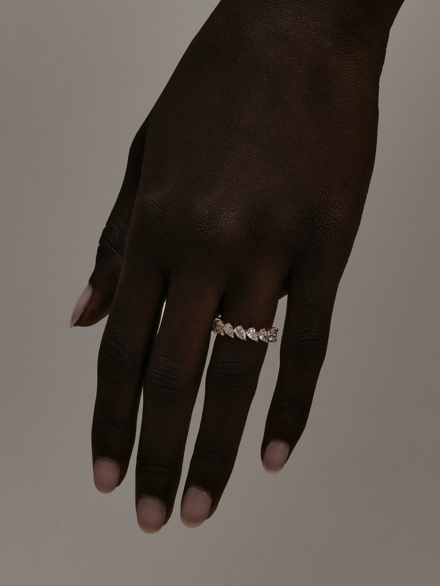 0.37 CT Round Full Eternity Lab Grown Diamond Wedding Band