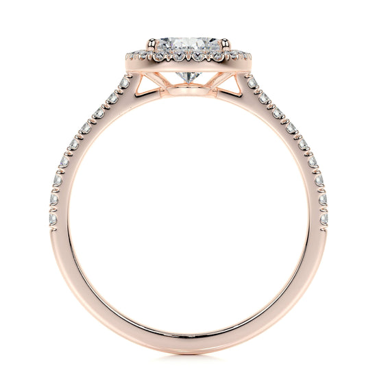 1.50 CT Pear Halo CVD F/VS2 Diamond Engagement Ring 17