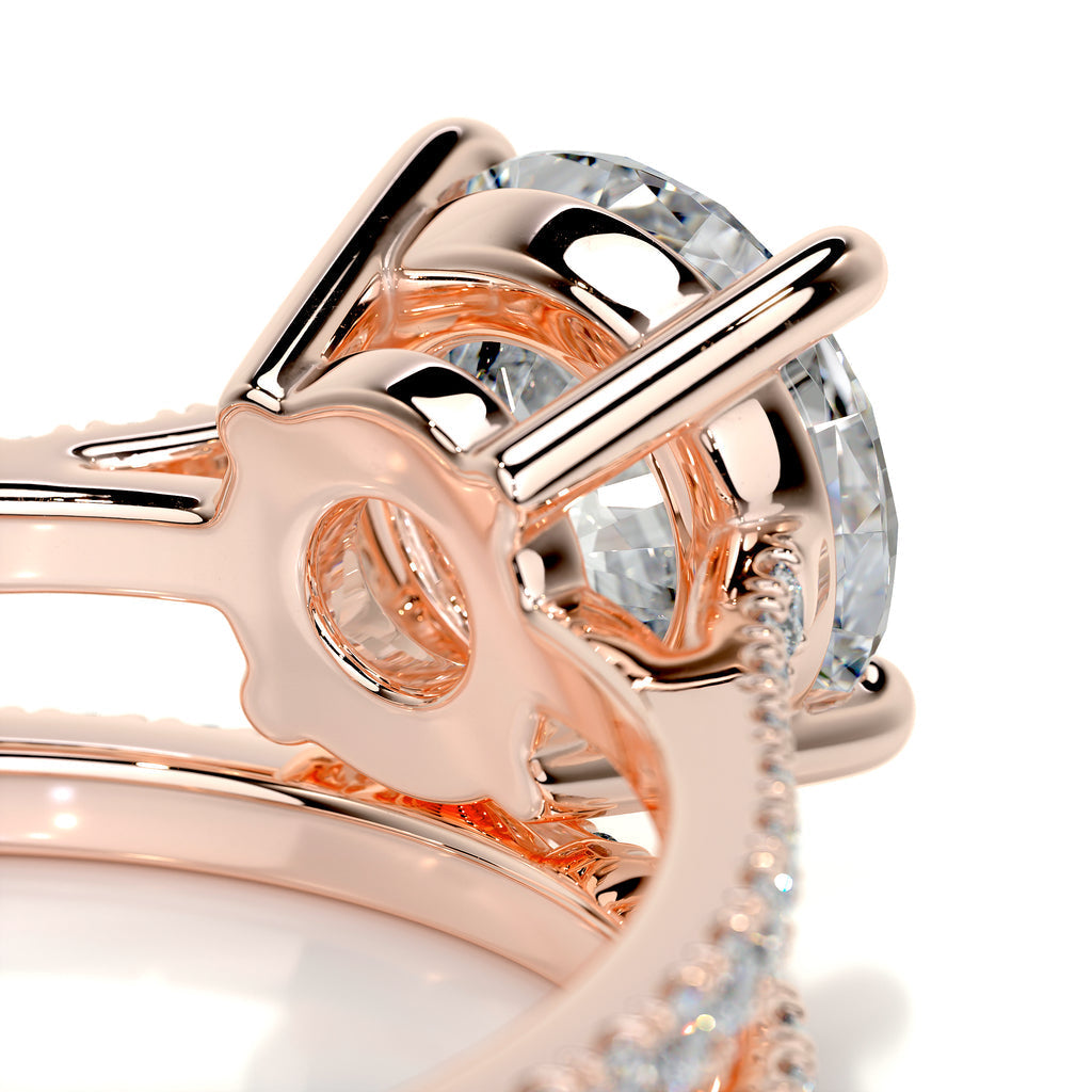 1.50 CT Round Solitaire CVD F/VS Diamond Bridal Ring Set 13