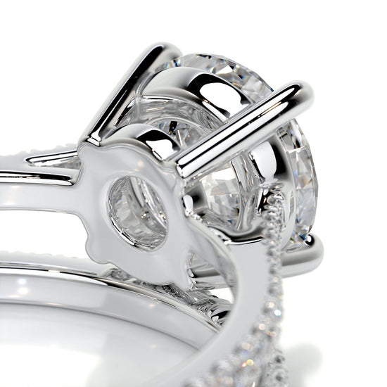 1.50 CT Round Solitaire CVD F/VS Diamond Bridal Ring Set 5