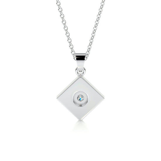 0.25 CT Round CVD F/VS Diamond Necklace 7