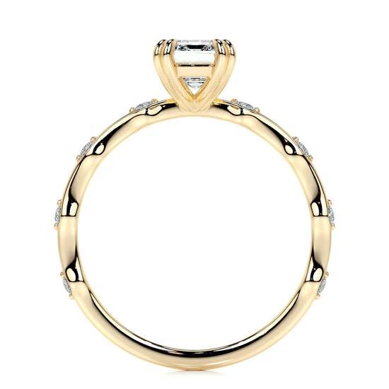 1.50 CT Emerald Solitaire CVD E/VS1 Diamond Engagement Ring 11