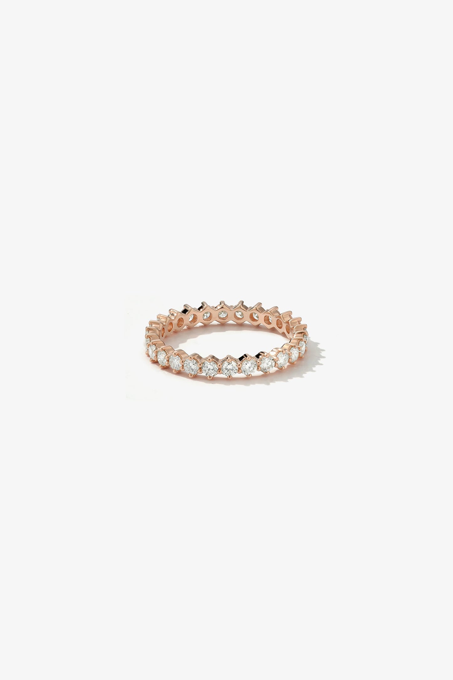 0.37 CT Round Full Eternity Lab Grown Diamond Wedding Band