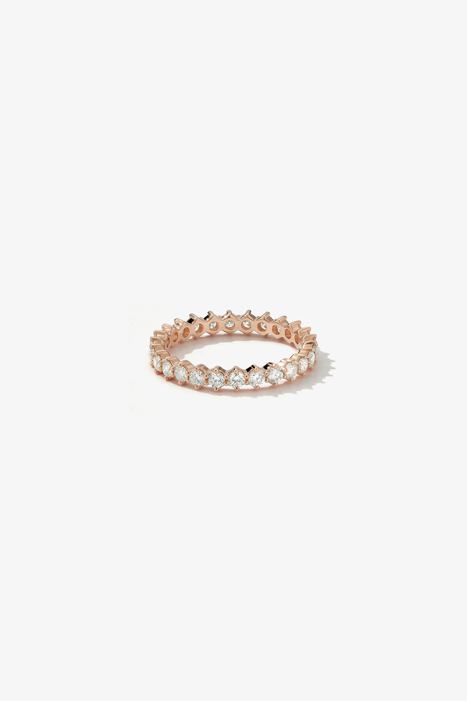 0.37 CT Round Full Eternity Lab Grown Diamond Wedding Band