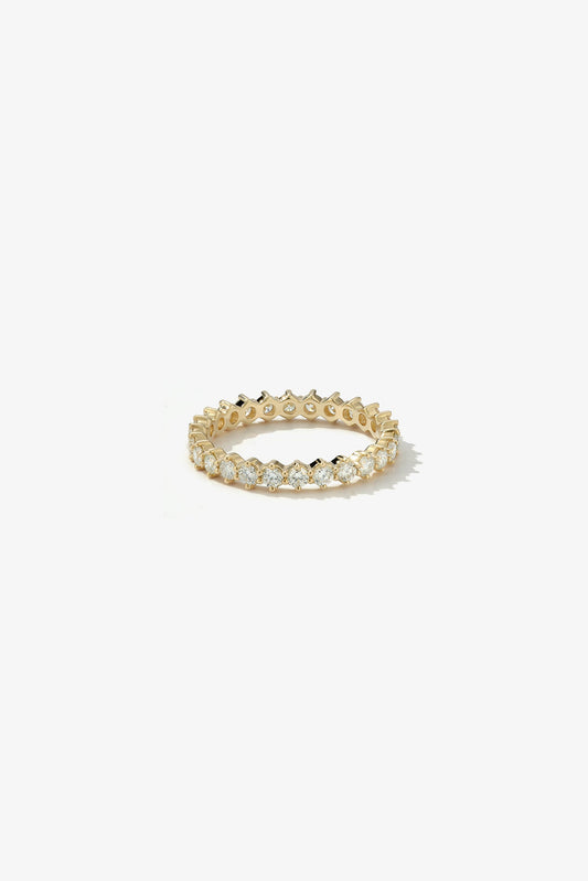 0.37 CT Round Full Eternity Lab Grown Diamond Wedding Band