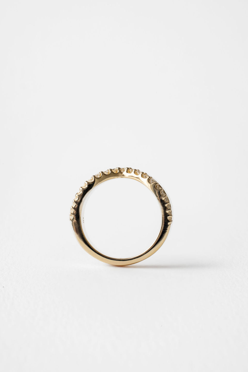 0.37 CT Round Full Eternity Lab Grown Diamond Wedding Band