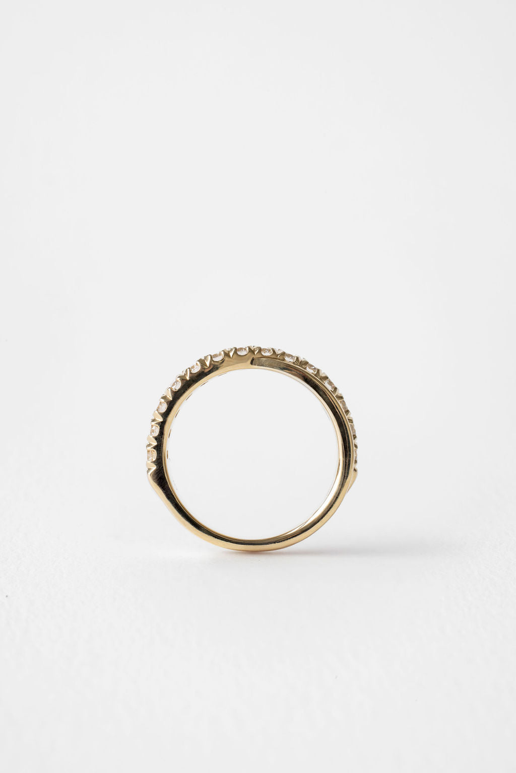 0.37 CT Round Full Eternity Lab Grown Diamond Wedding Band