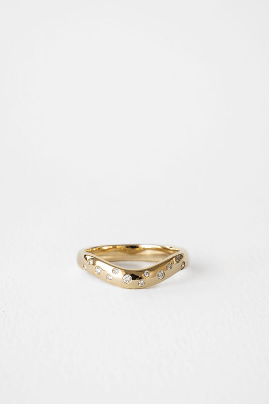 0.37 CT Round Full Eternity Lab Grown Diamond Wedding Band