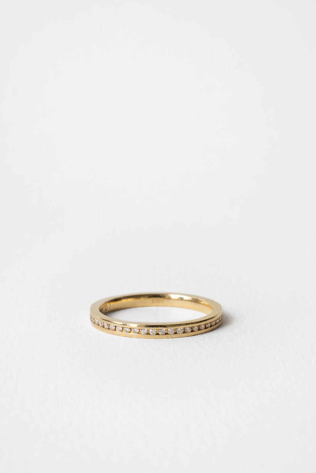 0.37 CT Round Full Eternity Lab Grown Diamond Wedding Band