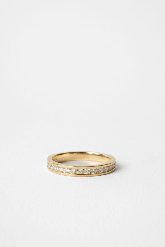 0.37 CT Round Full Eternity Lab Grown Diamond Wedding Band