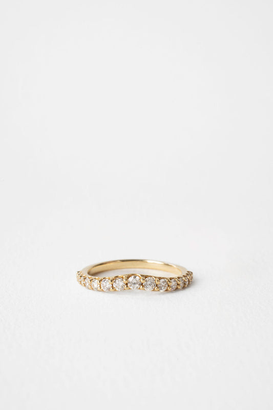 0.37 CT Round Full Eternity Lab Grown Diamond Wedding Band