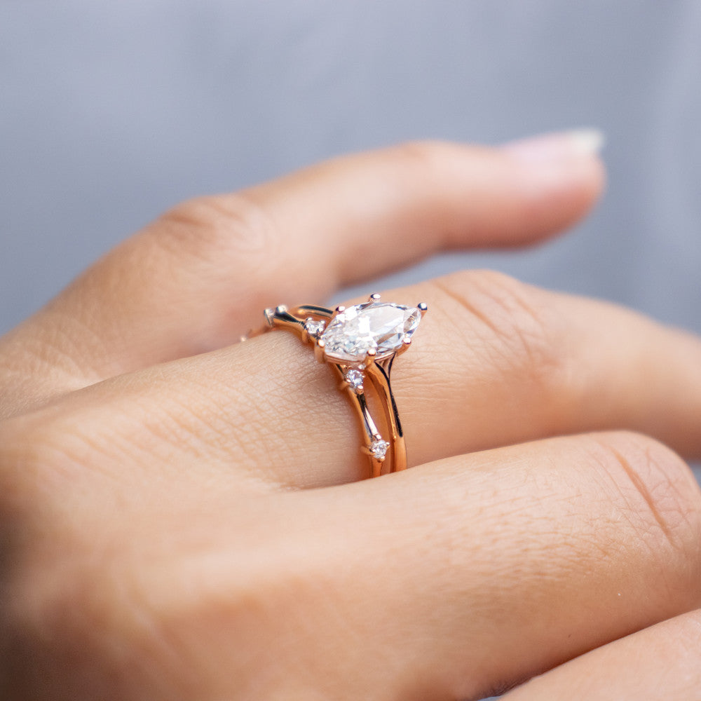 0.37 CT Round Full Eternity Lab Grown Diamond Wedding Band