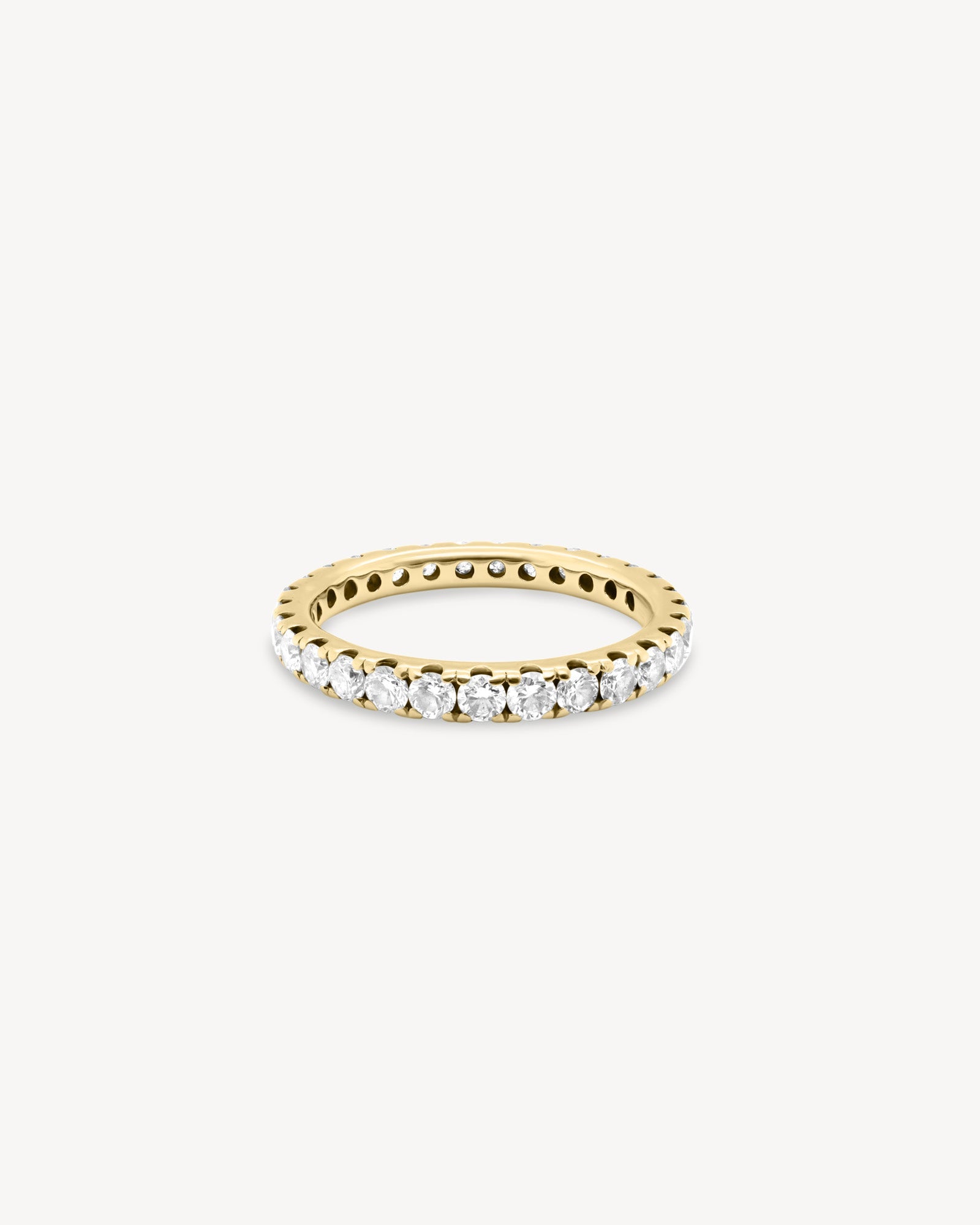 0.37 CT Round Full Eternity Lab Grown Diamond Wedding Band