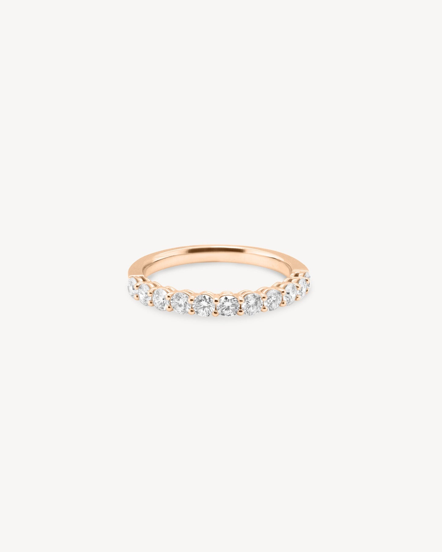 0.37 CT Round Full Eternity Lab Grown Diamond Wedding Band