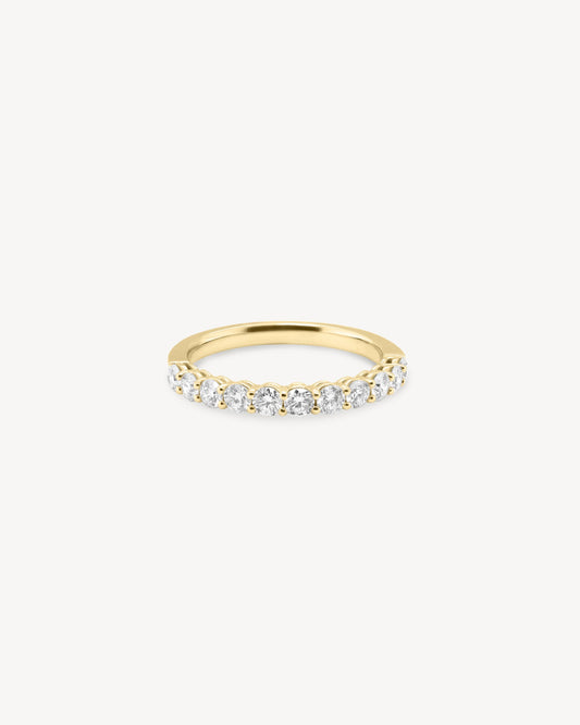 0.37 CT Round Full Eternity Lab Grown Diamond Wedding Band