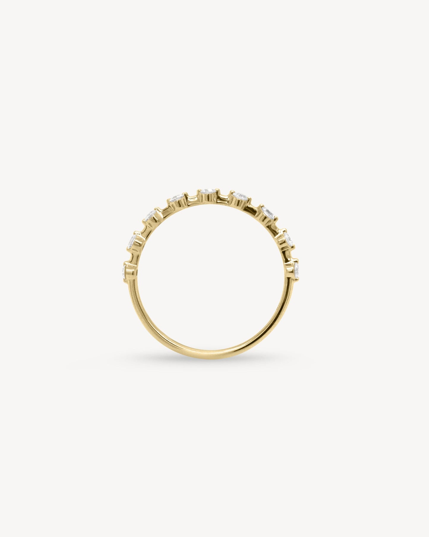 0.37 CT Round Full Eternity Lab Grown Diamond Wedding Band
