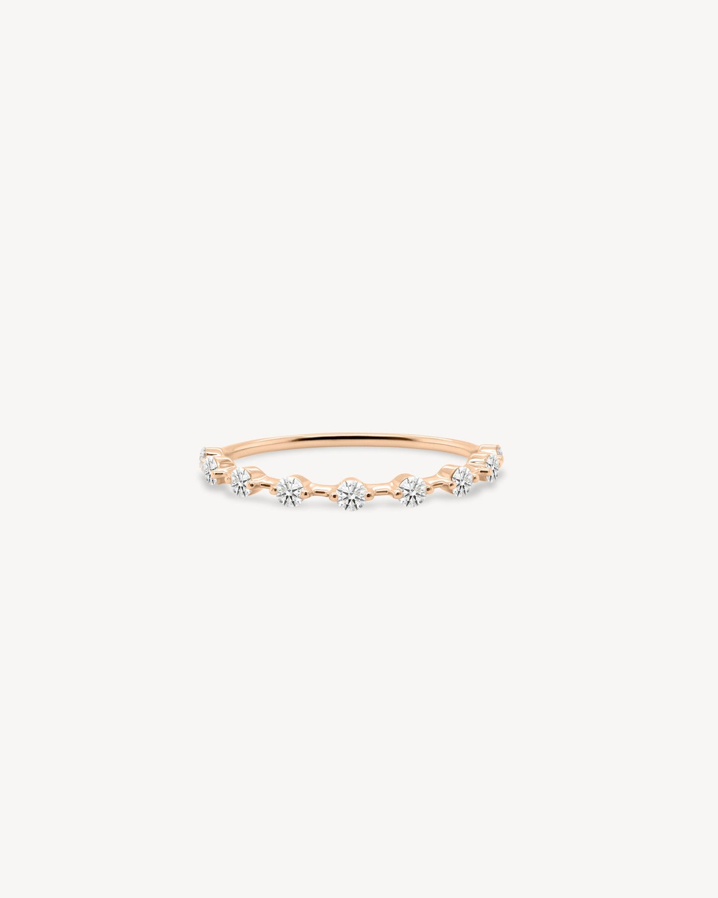 0.37 CT Round Full Eternity Lab Grown Diamond Wedding Band
