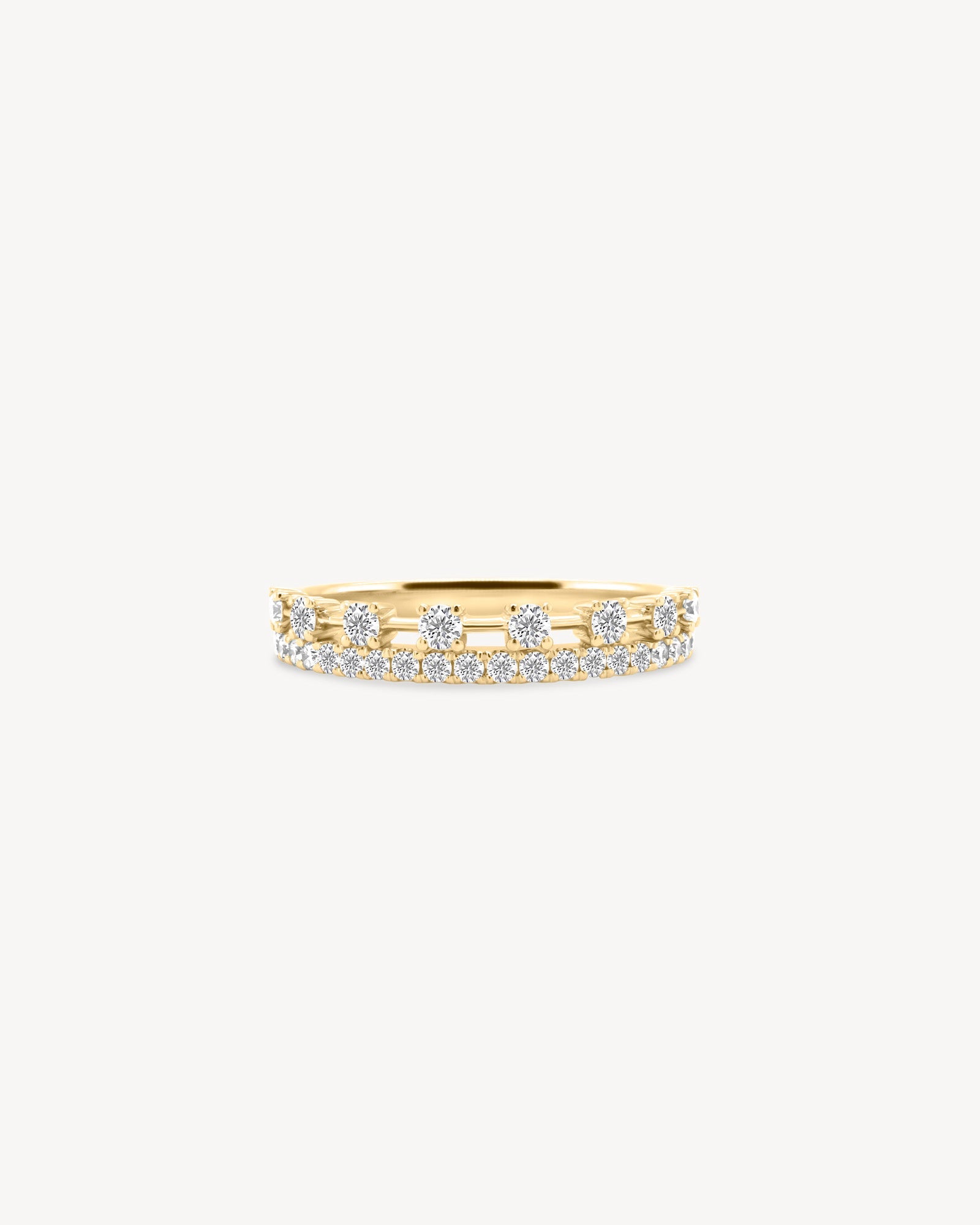 0.37 CT Round Full Eternity Lab Grown Diamond Wedding Band