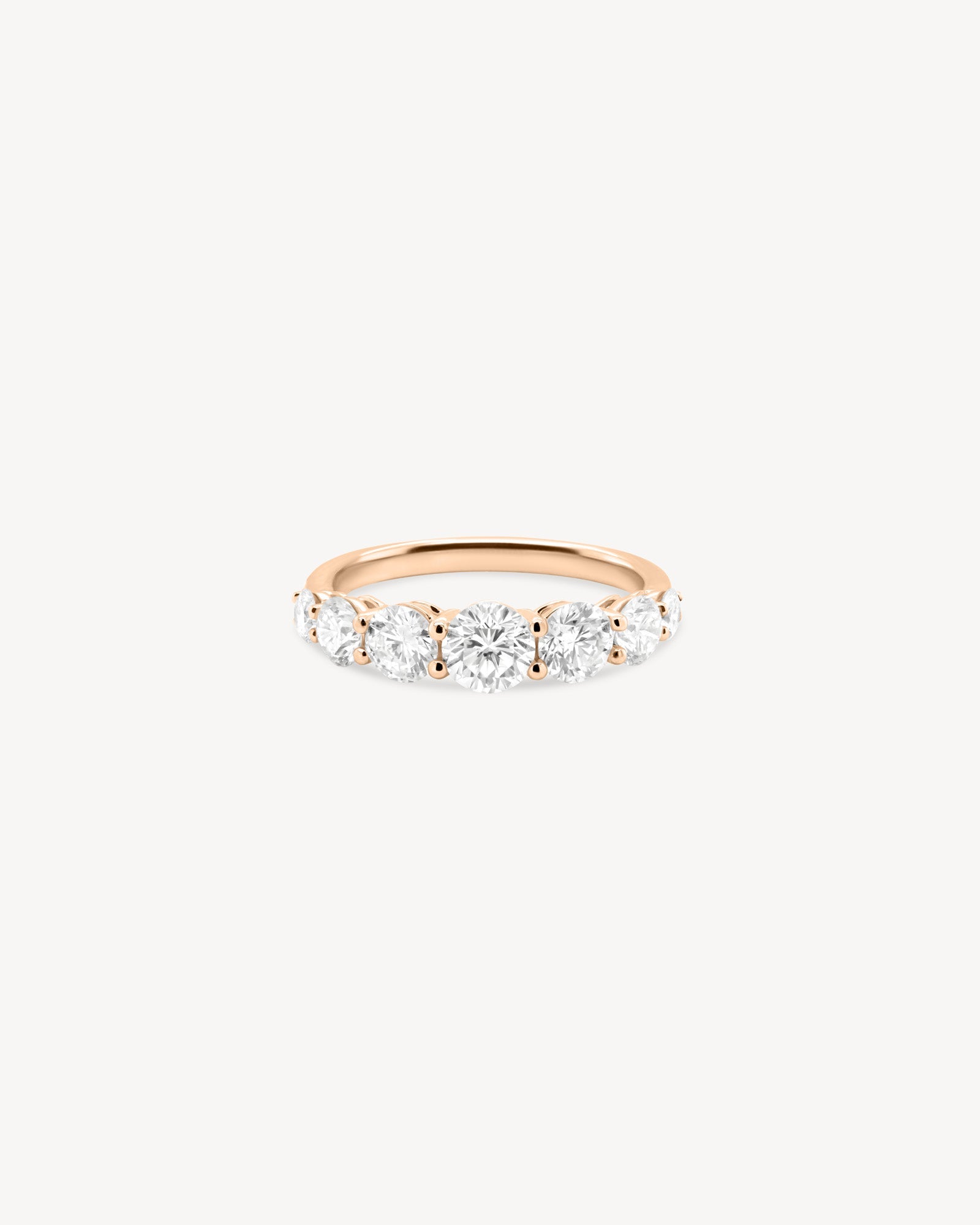 0.37 CT Round Full Eternity Lab Grown Diamond Wedding Band