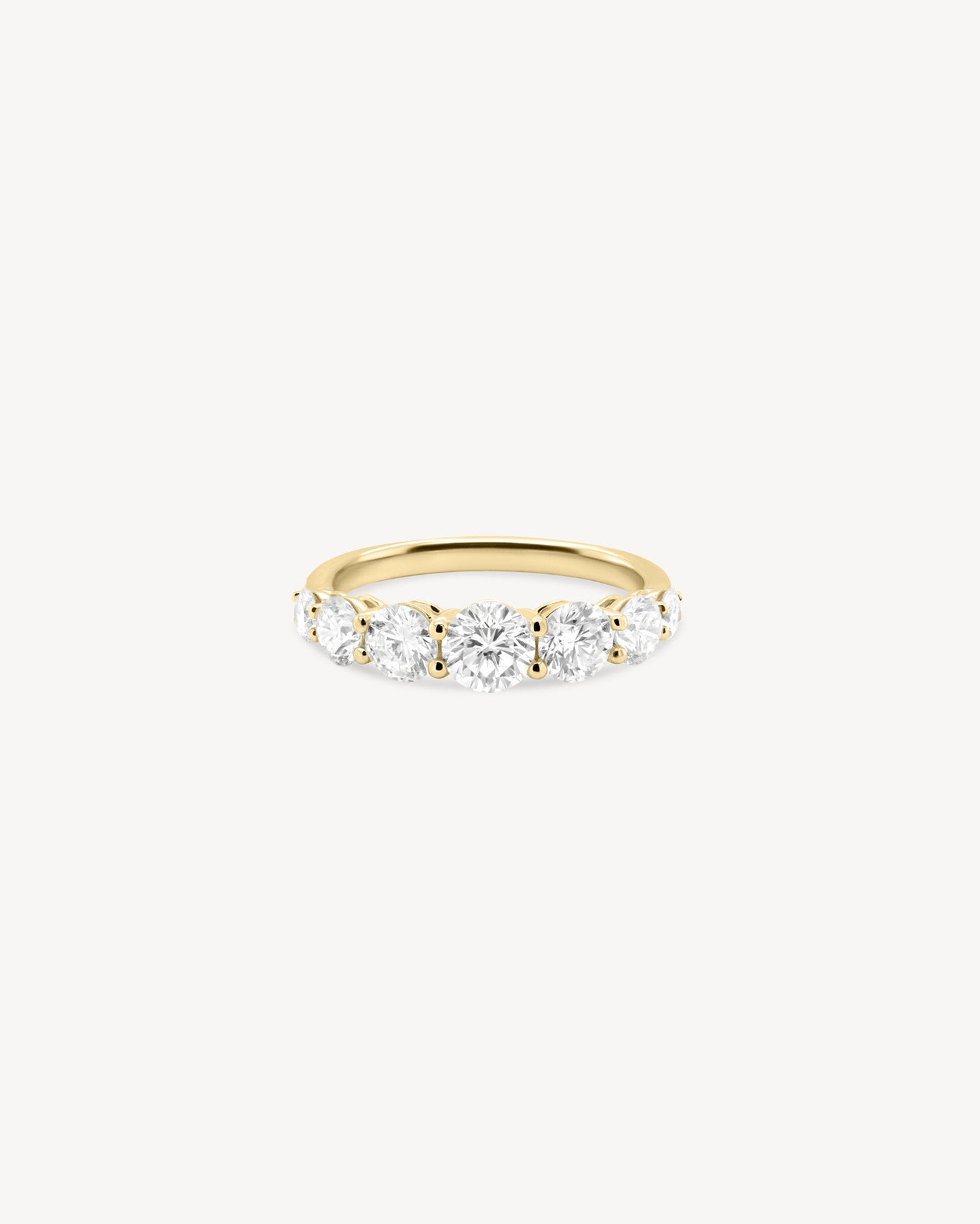 0.37 CT Round Full Eternity Lab Grown Diamond Wedding Band