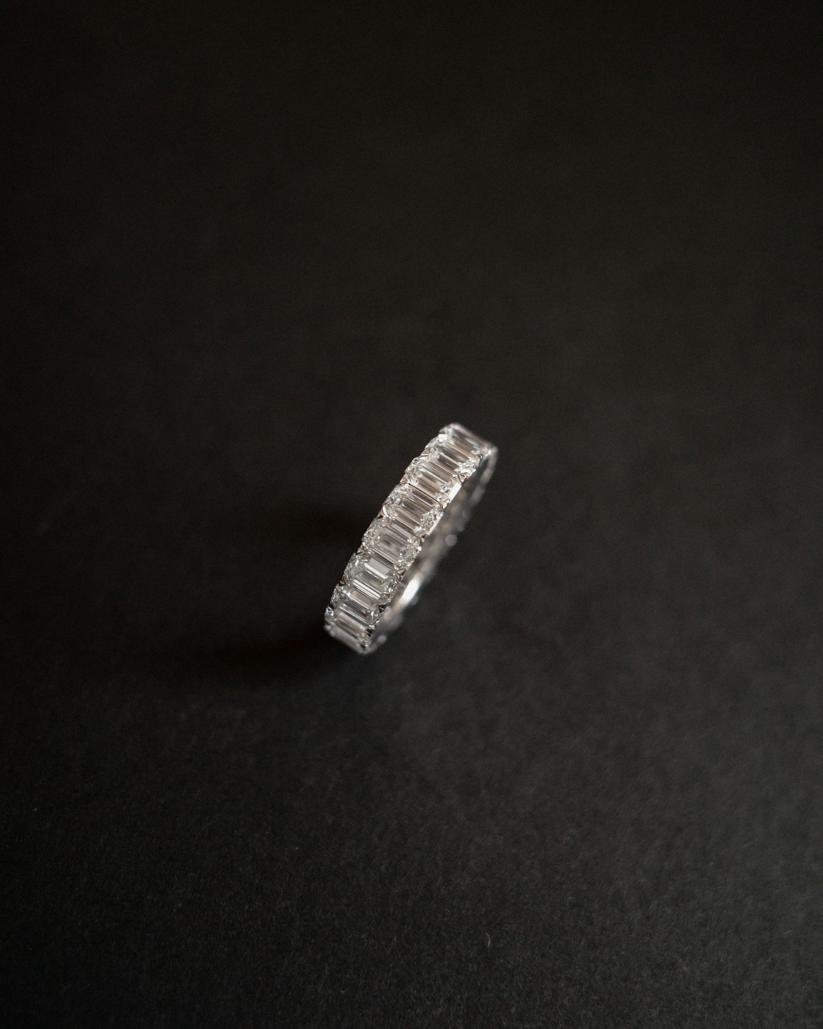 0.37 CT Round Full Eternity Lab Grown Diamond Wedding Band