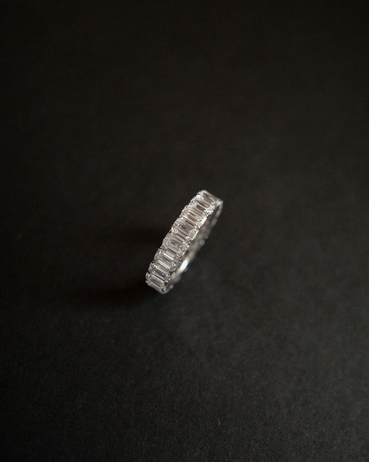0.37 CT Round Full Eternity Lab Grown Diamond Wedding Band