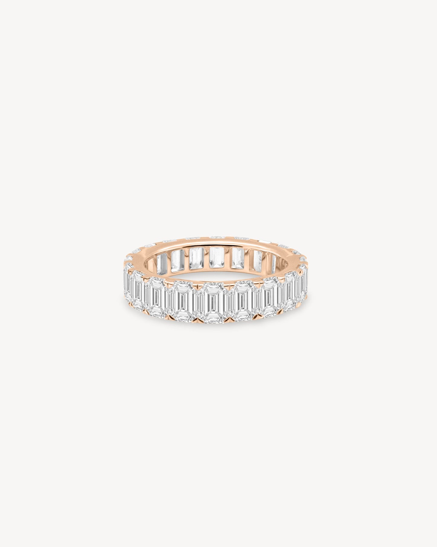 0.37 CT Round Full Eternity Lab Grown Diamond Wedding Band