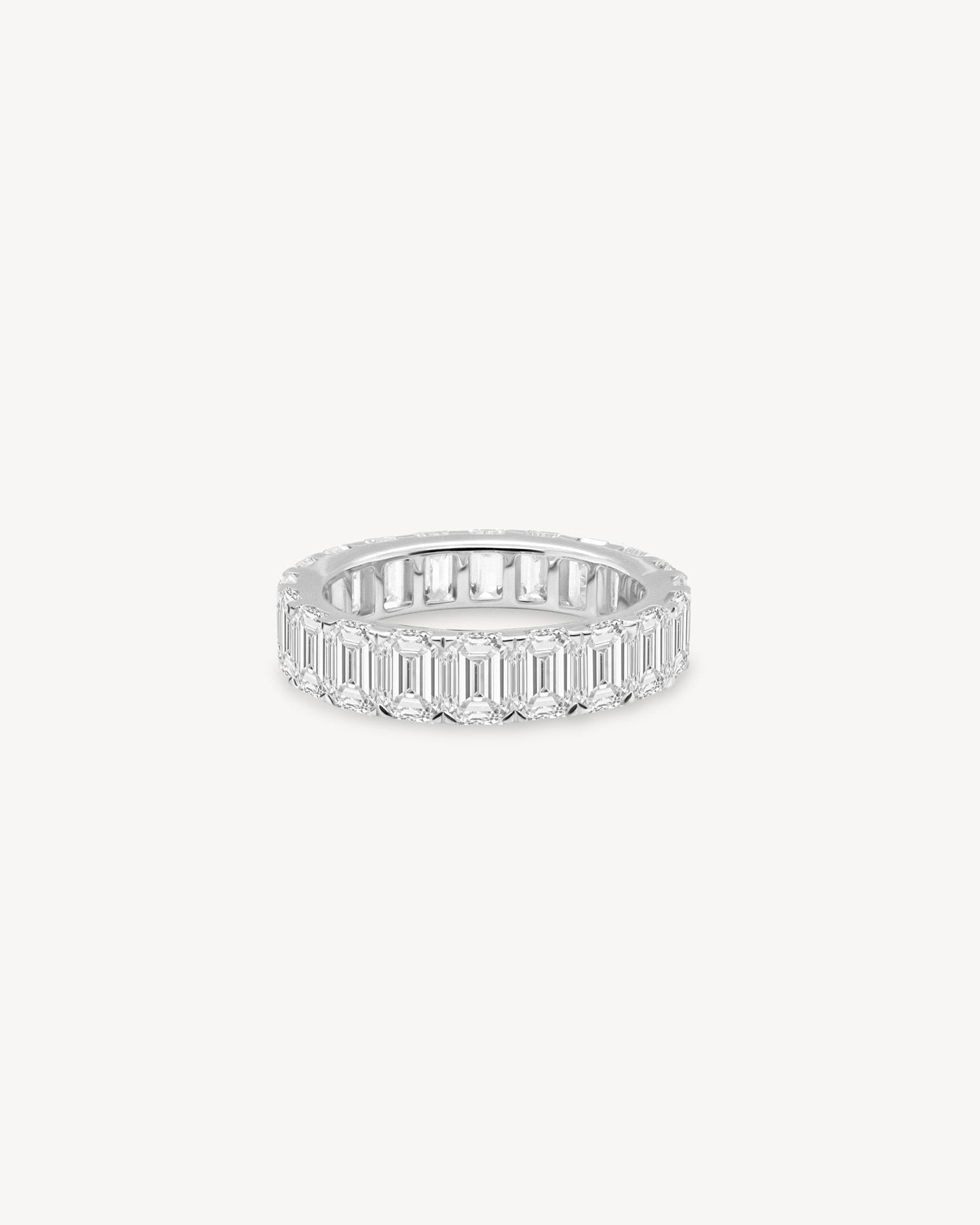 0.37 CT Round Full Eternity Lab Grown Diamond Wedding Band