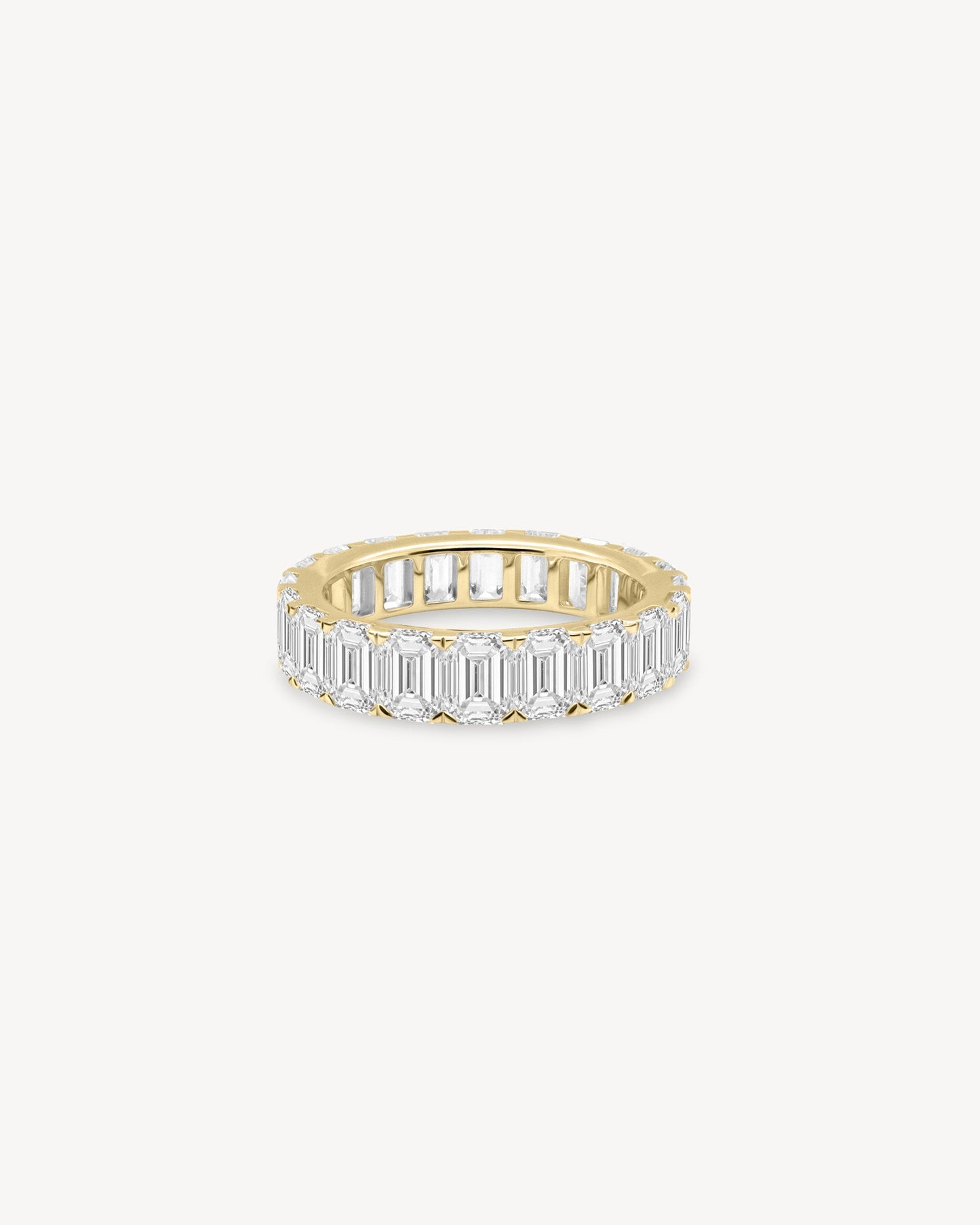 0.37 CT Round Full Eternity Lab Grown Diamond Wedding Band