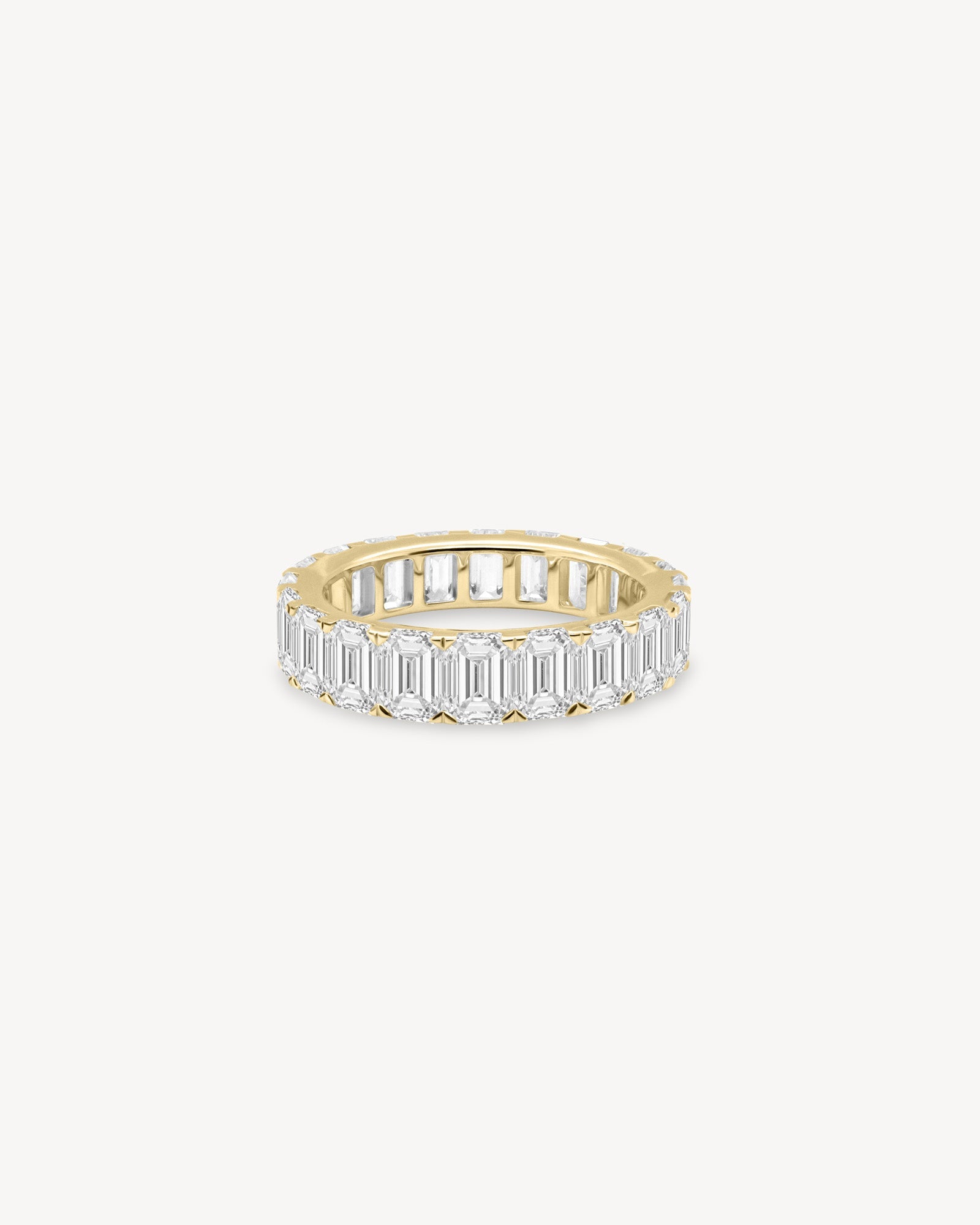 0.37 CT Round Full Eternity Lab Grown Diamond Wedding Band