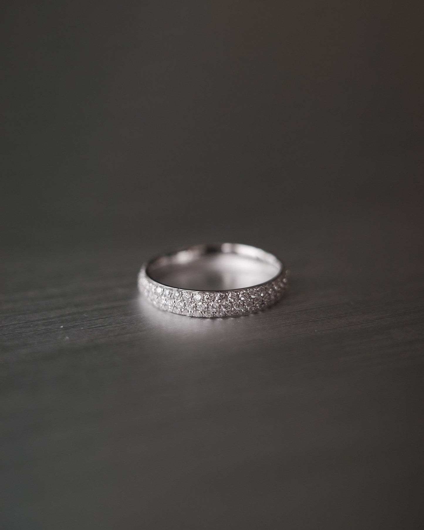 0.37 CT Round Full Eternity Lab Grown Diamond Wedding Band