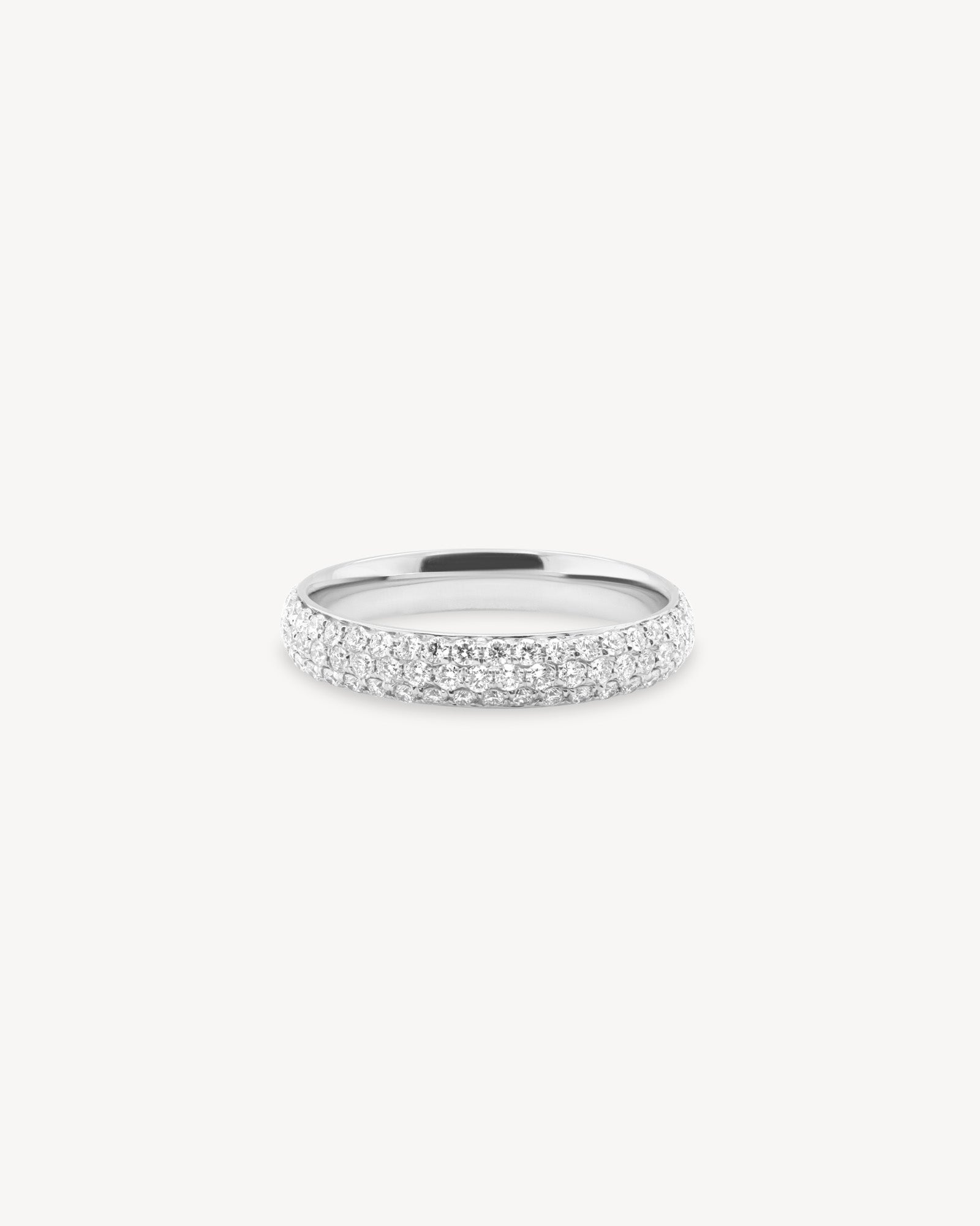 0.37 CT Round Full Eternity Lab Grown Diamond Wedding Band