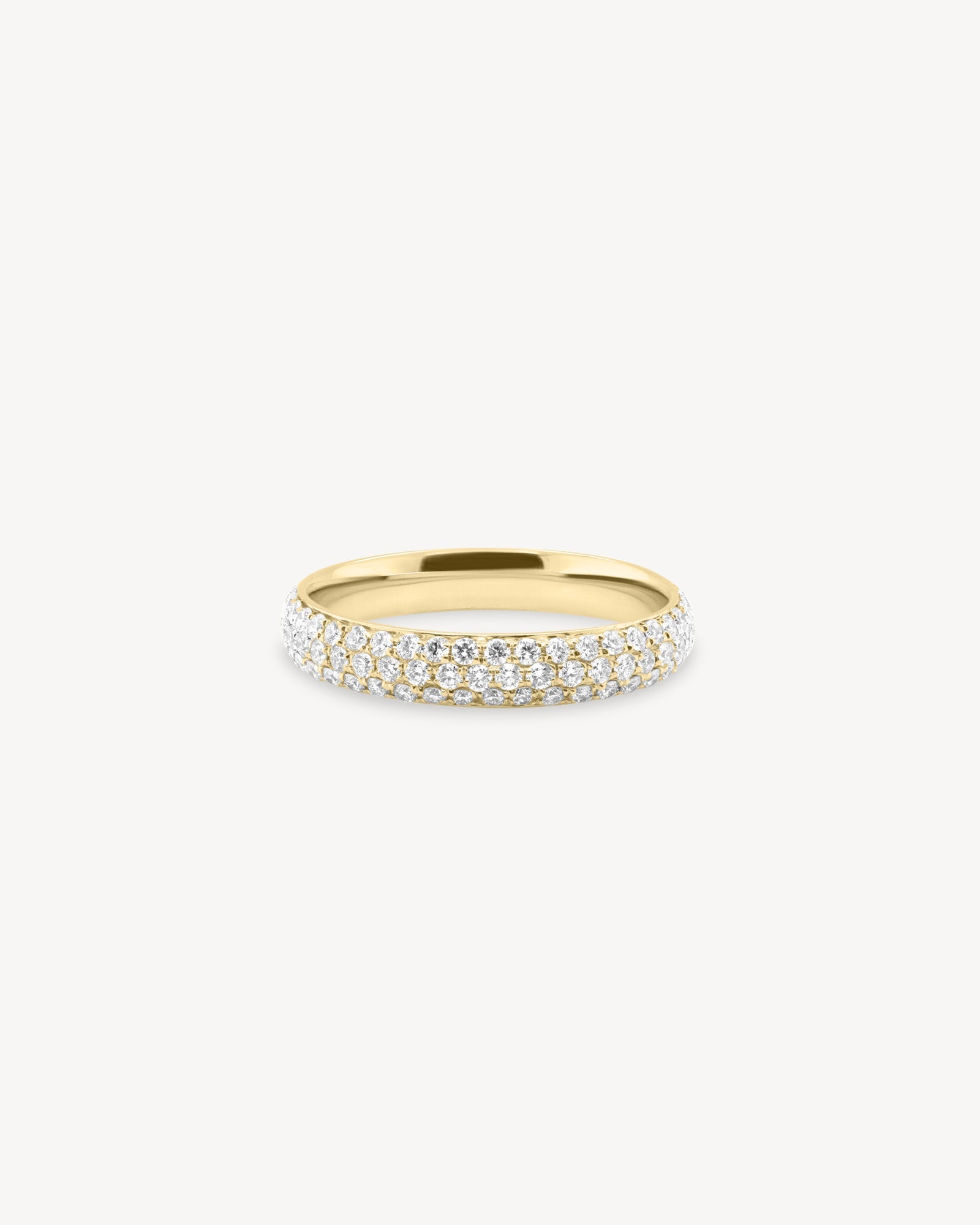 0.37 CT Round Full Eternity Lab Grown Diamond Wedding Band