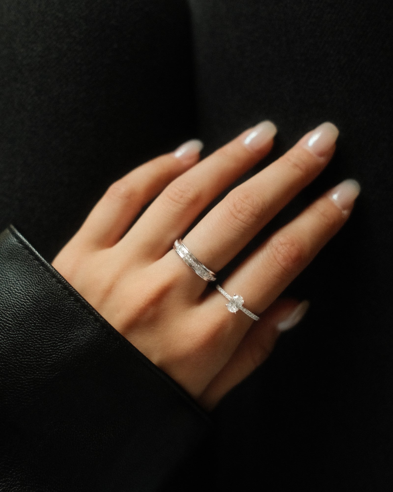 0.37 CT Round Full Eternity Lab Grown Diamond Wedding Band