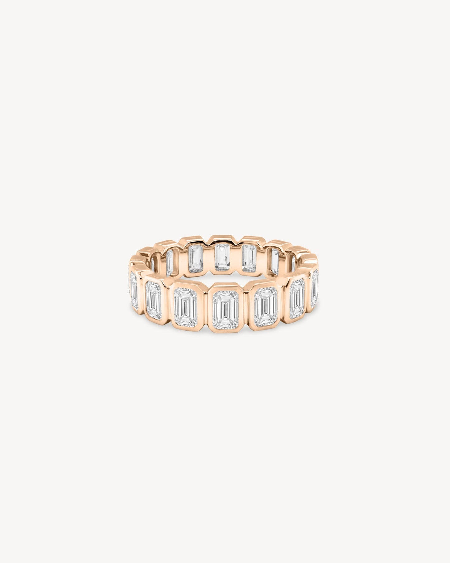 0.37 CT Round Full Eternity Lab Grown Diamond Wedding Band