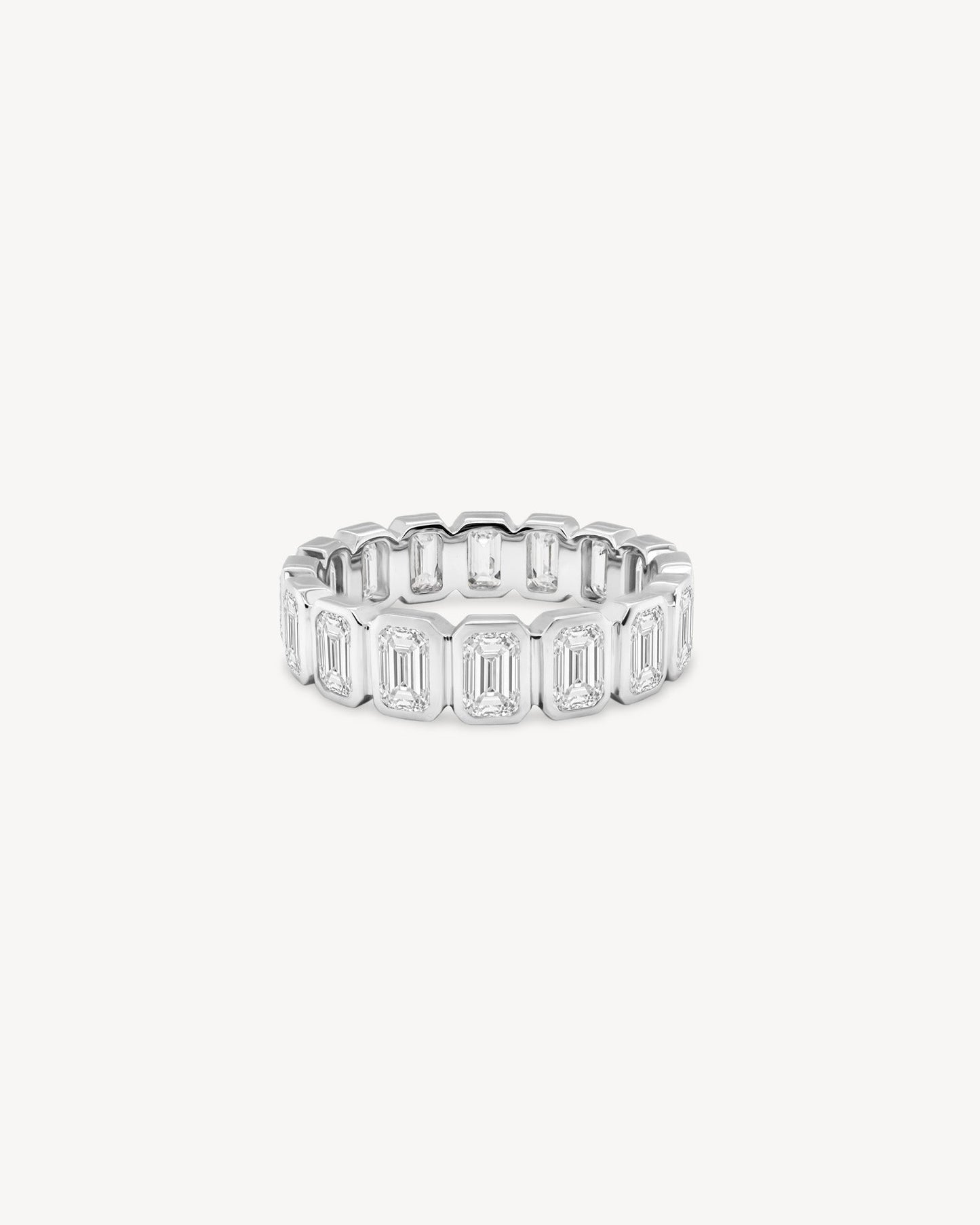 0.37 CT Round Full Eternity Lab Grown Diamond Wedding Band