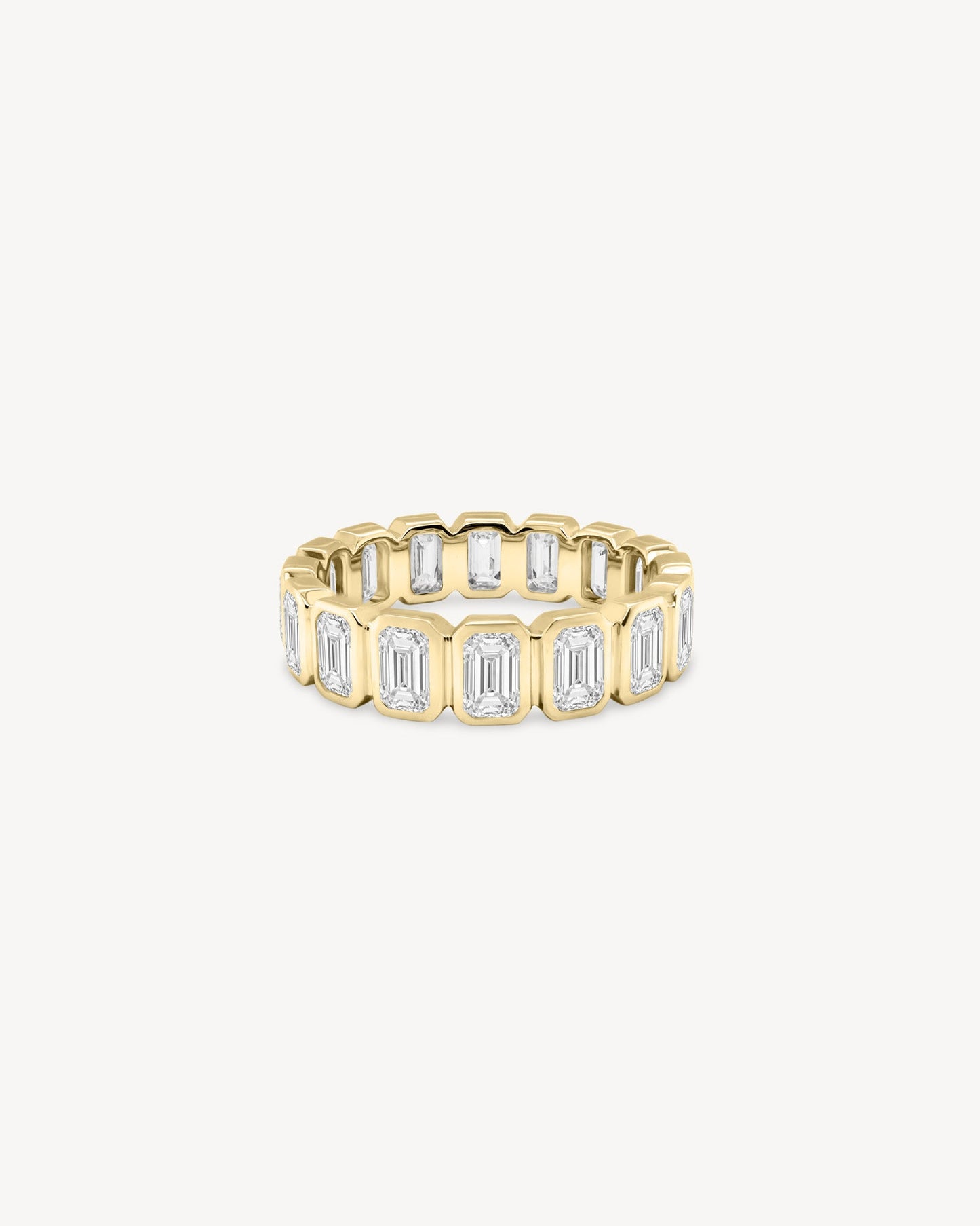 0.37 CT Round Full Eternity Lab Grown Diamond Wedding Band