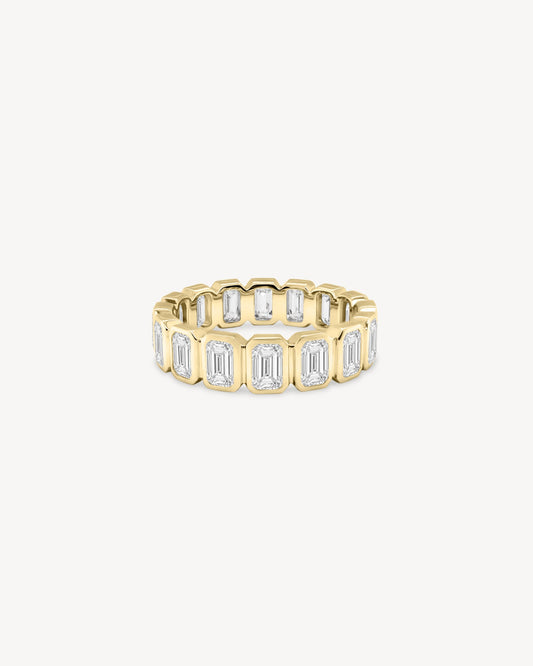 0.37 CT Round Full Eternity Lab Grown Diamond Wedding Band