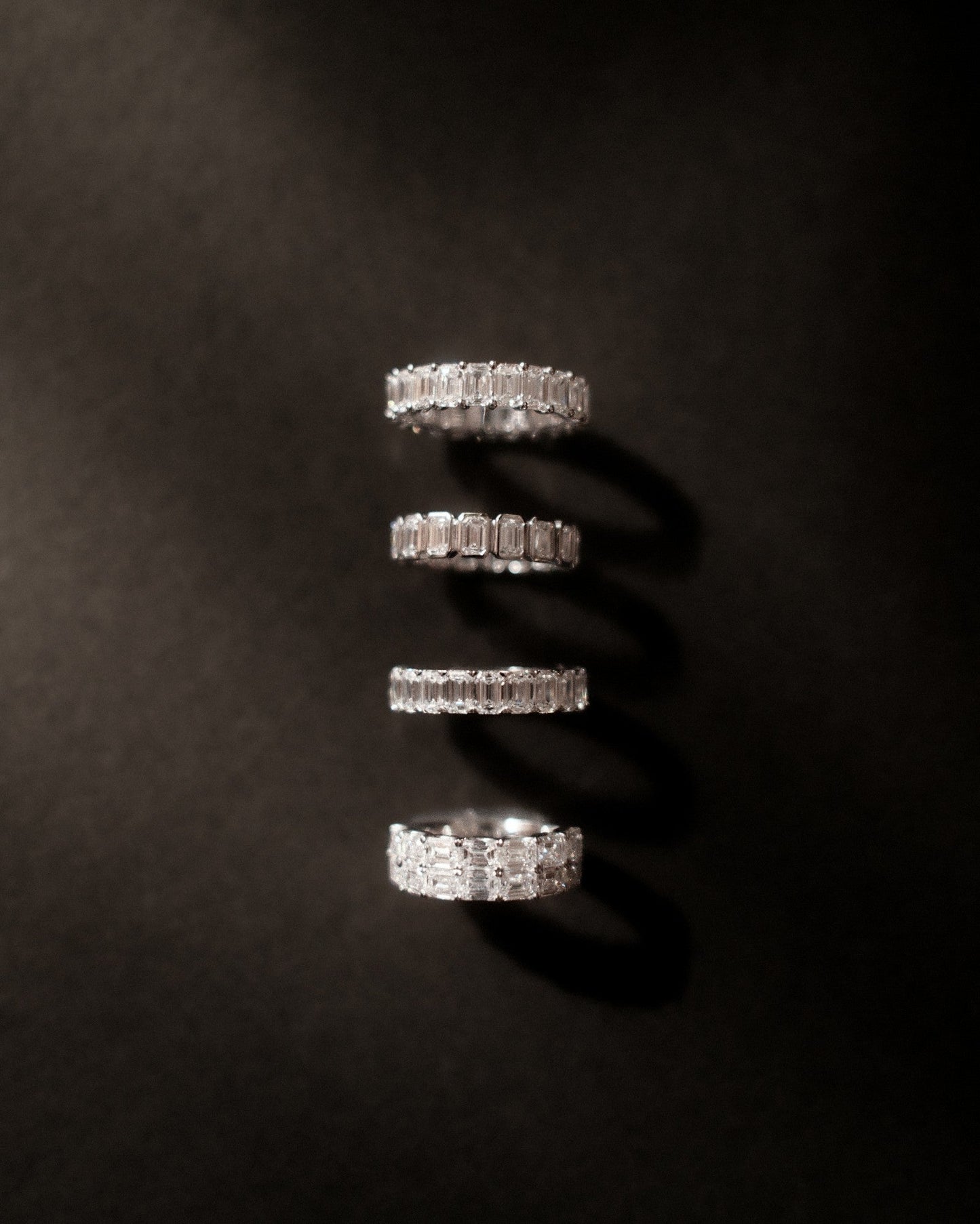 0.37 CT Round Full Eternity Lab Grown Diamond Wedding Band