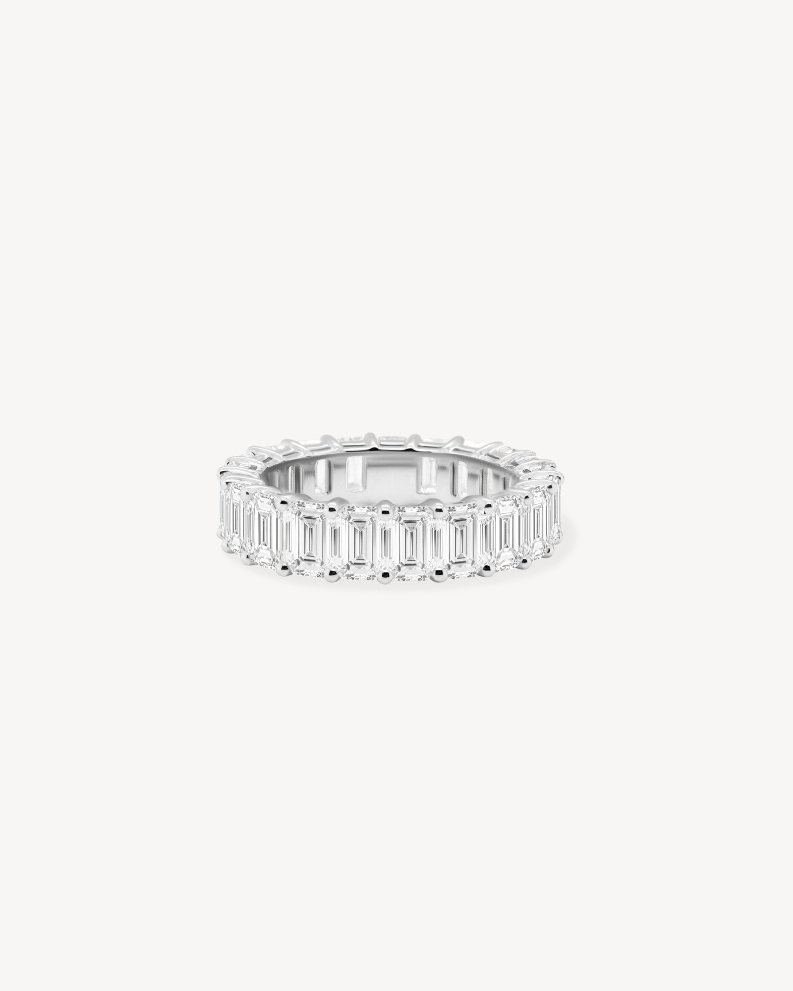 0.37 CT Round Full Eternity Lab Grown Diamond Wedding Band