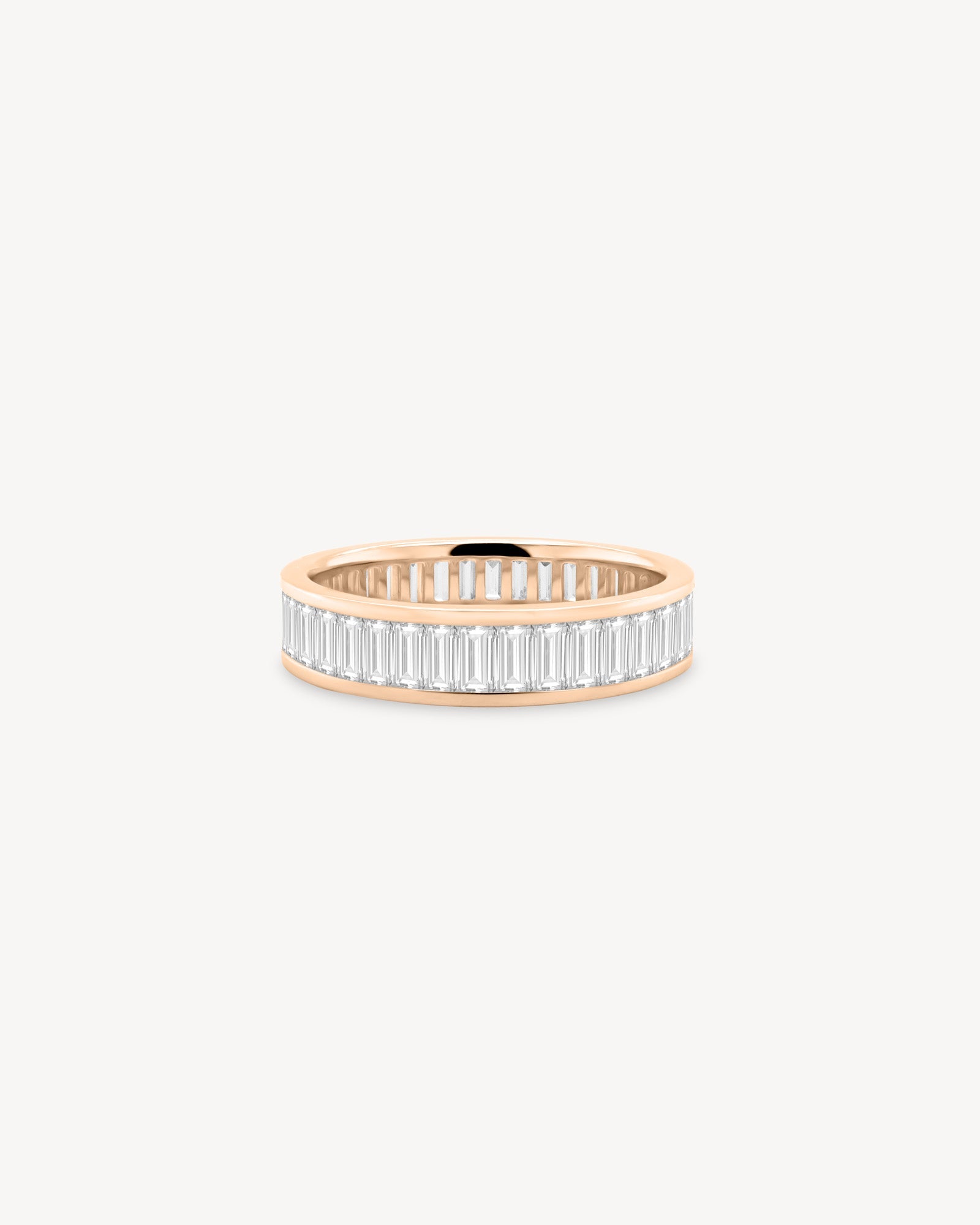0.37 CT Round Full Eternity Lab Grown Diamond Wedding Band