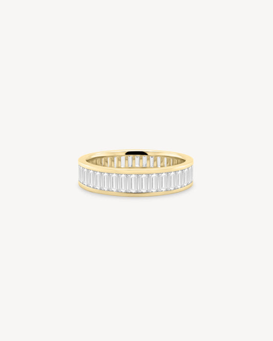 0.37 CT Round Full Eternity Lab Grown Diamond Wedding Band