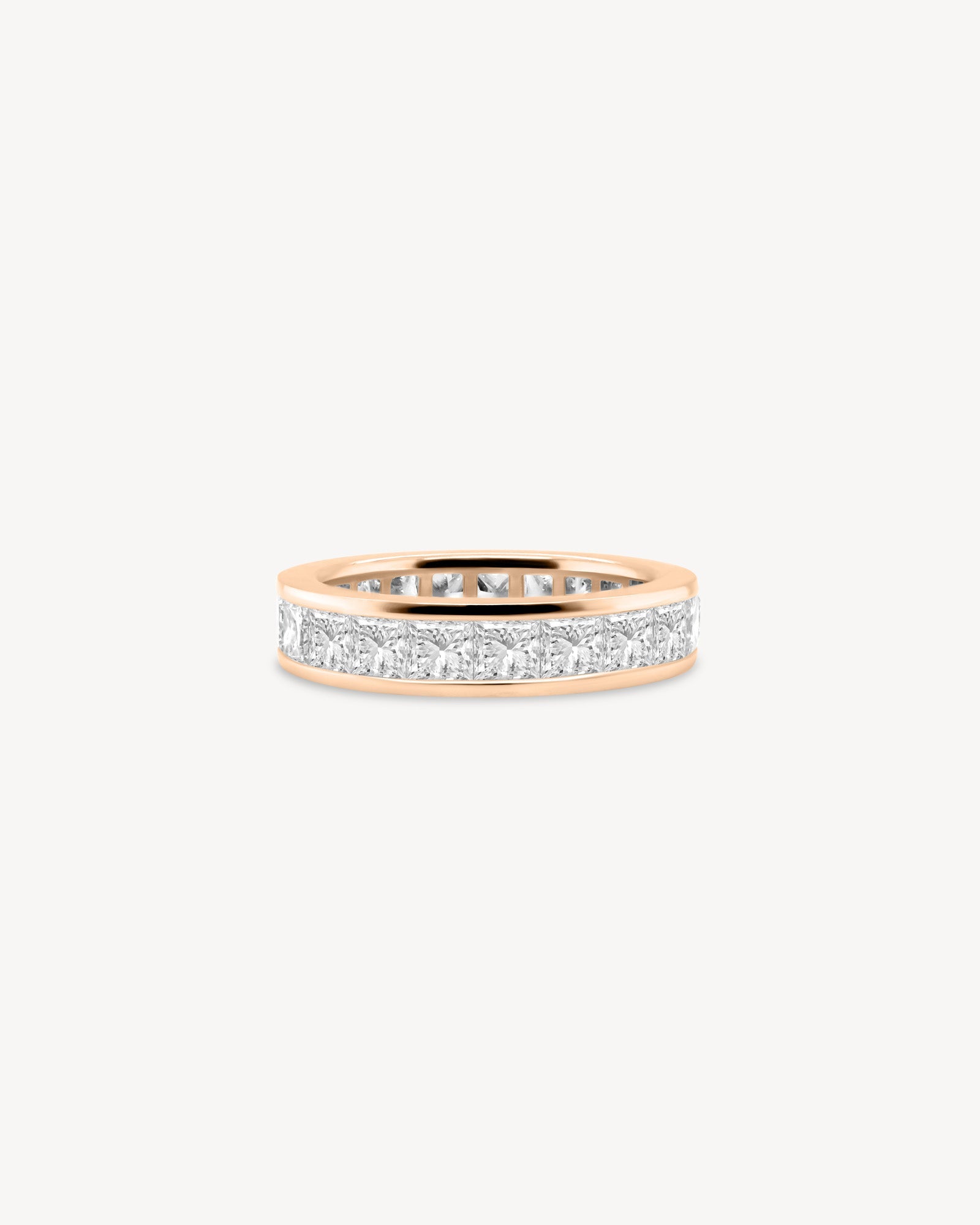 0.37 CT Round Full Eternity Lab Grown Diamond Wedding Band