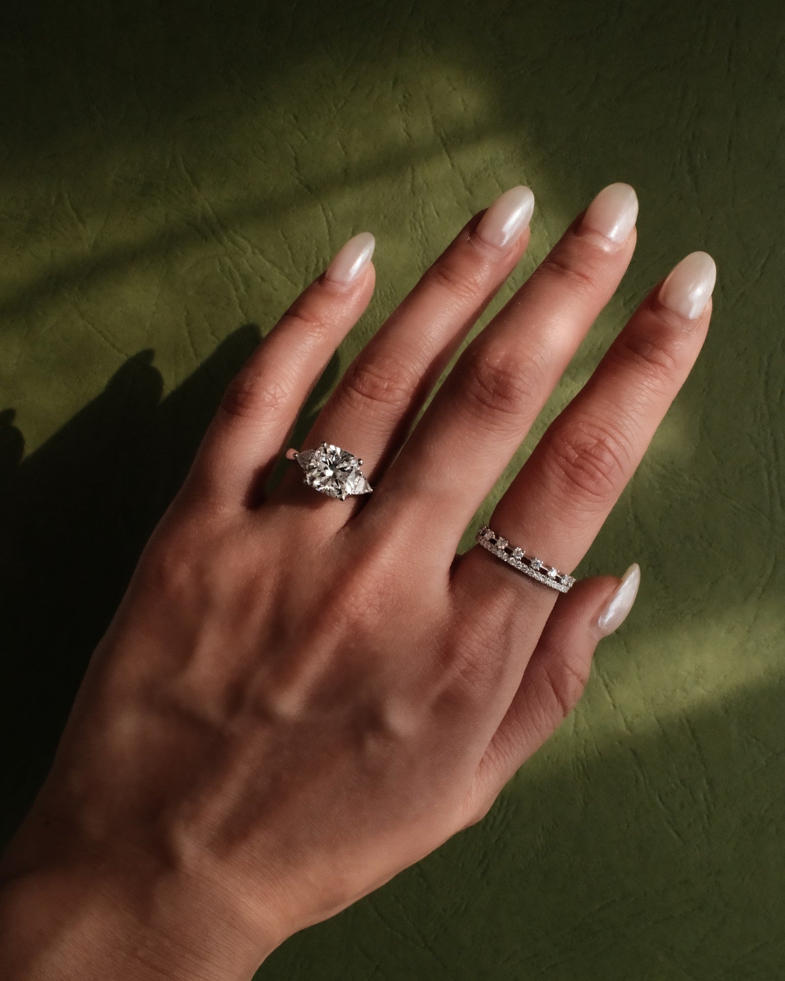 0.37 CT Round Full Eternity Lab Grown Diamond Wedding Band