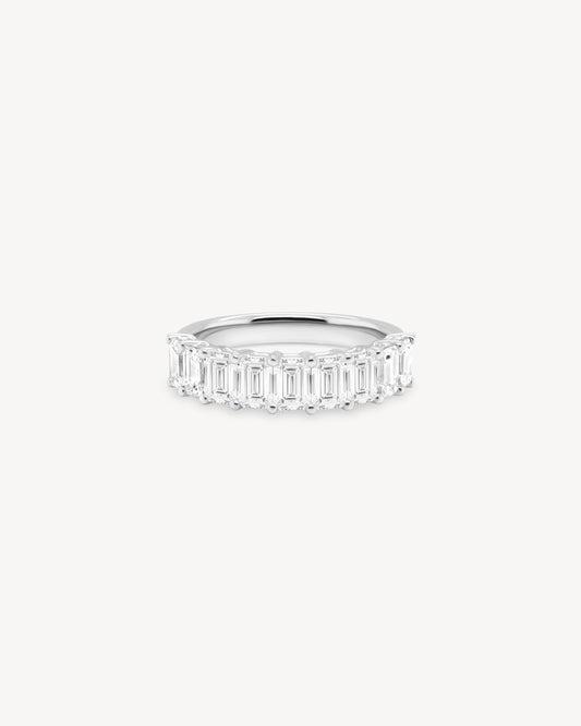 0.37 CT Round Full Eternity Lab Grown Diamond Wedding Band