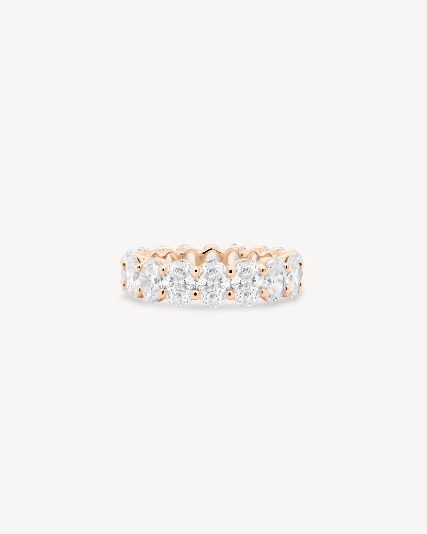 0.37 CT Round Full Eternity Lab Grown Diamond Wedding Band