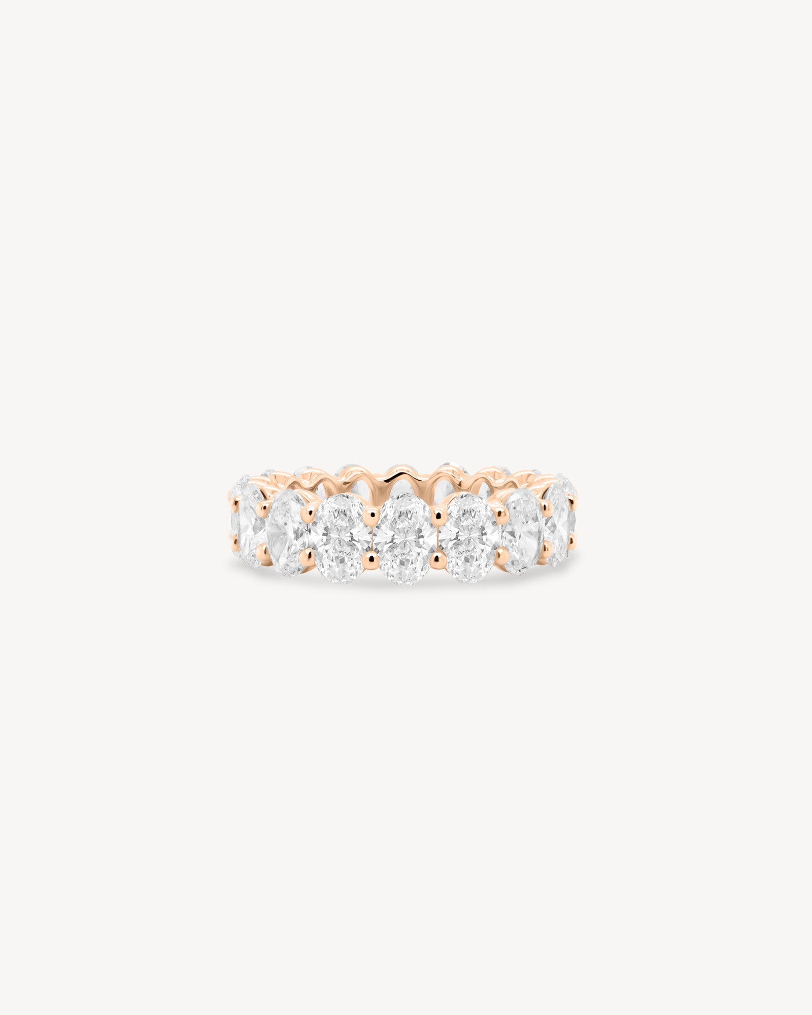 0.37 CT Round Full Eternity Lab Grown Diamond Wedding Band
