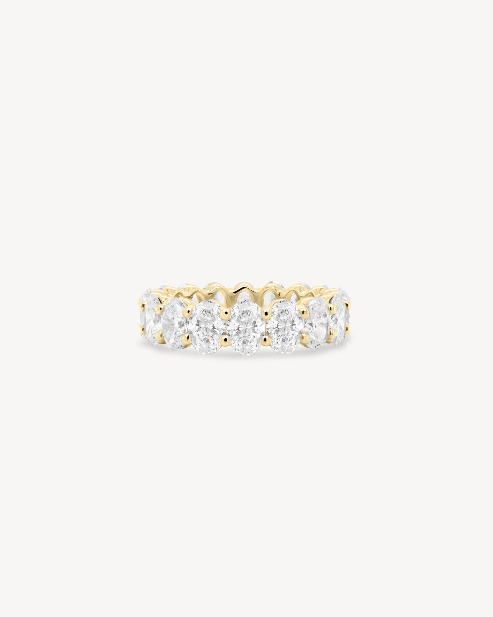 0.37 CT Round Full Eternity Lab Grown Diamond Wedding Band